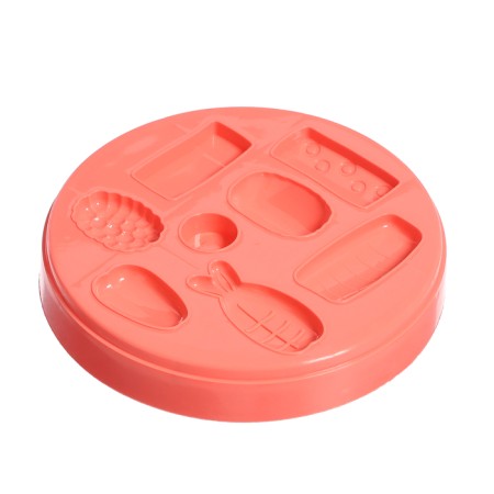 Set for playing with plasticine "Master Burger", 5 jars of plasticine-10