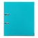 A4, 75 mm registrar, calligrata, PVC, metal edging, pocket for a spine, collected, turquoise