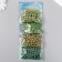 Set of beads for creativity wood "forest" d-0.8 cm, 4 colors x 15 g
