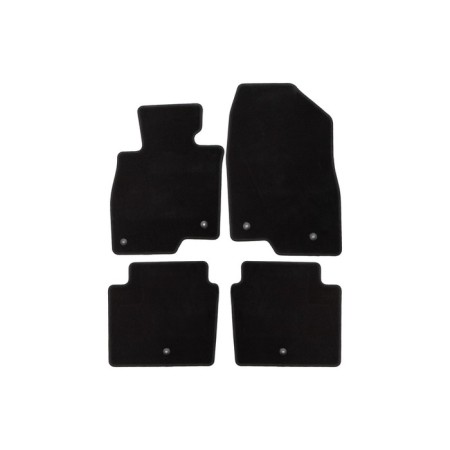 Rugs in the ECONOM salon for Mazda 6, 2015-2018, sedan, 4 pcs., Textile