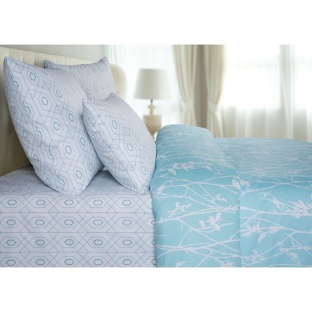 Bed linen euro aquarius, size 240x214 cm, 220x215 cm, 70x70 cm - 2 pcs-2