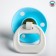 Latex-Latex classic “button” with a ring, from 0 months., Mix color