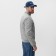 Male bomber at the MIST zipper, size 48, gray