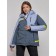 Ski jacket female winter, size 52, purple color