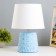 Maura table lamp E14 40W Blue 23x23x33 cm Risalux