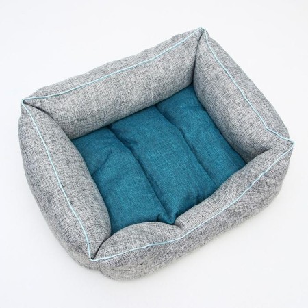 Lying "Loft No. 2", 50 x 42 x 20 cm, blue-1