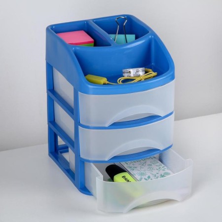 3-section mini-code with additional departments "Minibox-3", MIX color-2