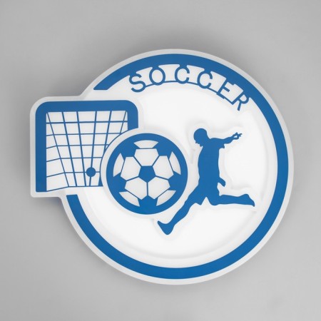 Causte "Football" LED 68W 2 blue modes 55x50x10cm-5