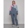 Ski suit, size 44, pink color