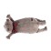 Soft toy-podushka "cat", gray color, 40 cm