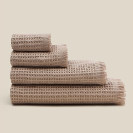 Waffle towel SL Home: BOHO "Sabbia" 100x180 cm, 100% cotton, 300 g/m2-9