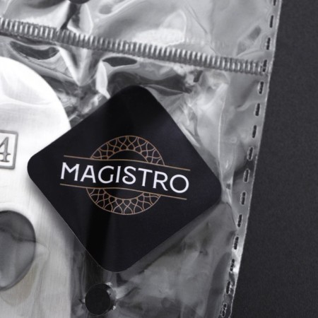 Magistro Steel garlic press, 19.5 × 4.5 cm, stainless steel, silver color-4