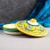 Maslenka Rishtan ceramics "Patterns", 17 cm, yellow