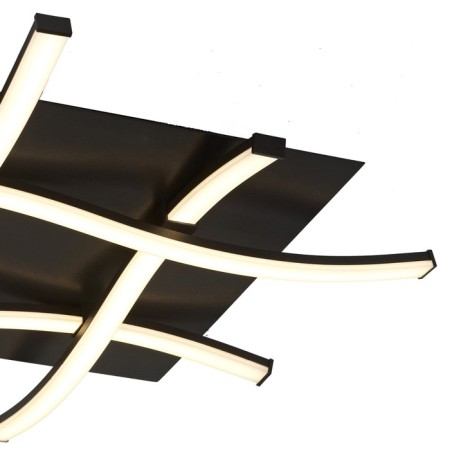 Ceiling chandelier Mantra Nur, LED, 2600LM, 2800K, 570x570x70 mm, brown color-2