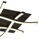 Ceiling chandelier Mantra Nur, LED, 2600LM, 2800K, 570x570x70 mm, brown color