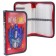 Penal frame with metallic effect, 1 section, 115x20x30 mm, laminated cardboard, transformers