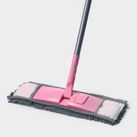 Swal to wash the floor flat with the telescopic handle Raccoon "Bukla", 41 × 12 × 90 (120) cm, microfiber-1
