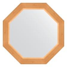 Mirror in the baguette frame, pine 62 mm, 56x56 cm