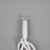 Garland “thread” 10 m, IP65, UMS, white rubber thread, 100 LED, glow of multi, 220 V