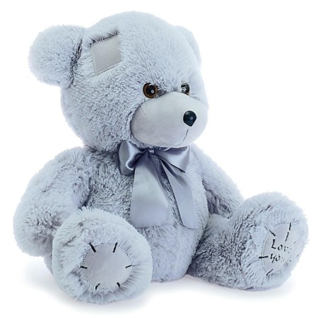 Soft toy "Bear Ted", 50 cm, ashen color-2