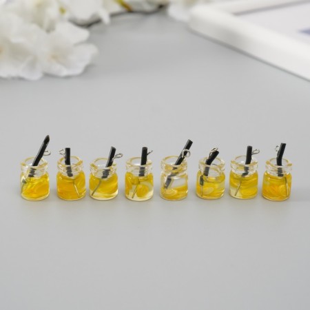 Acrylic Suspension "Cocktail. Lemon" 1.8x1.1x1.1 cm-3