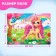 Puzzle in a metal box "Fairy -tale unicorn", 54 parts