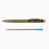 Ballic handle, blue paste, 1.0 mm, metal, software, with a swivel mechanism "with gratitude"