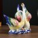 Souvenir Ceramics "Swans in a backwater with colors" Color 21x20.7x10.3 cm