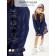Свитер для девочки Amarobaby Knit Wear, рост 128 см, цвет синий