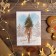 Watercolor cardboard “Happy New Year”, embossing, 11.8 x 16.4 cm, New Year