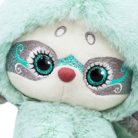 Soft toy "Ju", mint color, 25 cm-3