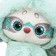 Soft toy "Ju", mint color, 25 cm