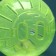A ball for rodents 10 cm, green