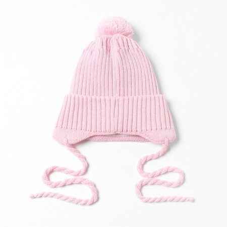 Children's hat Minaku, rr 42-44, pale pink color-5