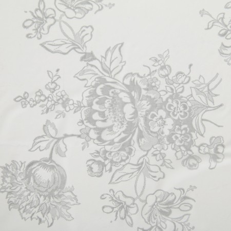 The tablecloth without the base is reusable "gzhel", 120 × 180 cm, silver color-2