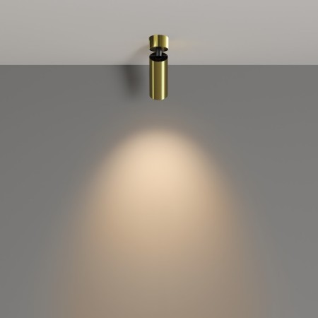 Technical C055CL-L12W3K-W-BS, LED, 12W, 5.2x5.2x16 cm, 900lm, Brass color-3