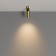 Technical C055CL-L12W3K-W-BS, LED, 12W, 5.2x5.2x16 cm, 900lm, Brass color