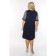 Women's dress, size 56, dark blue color