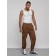 Joggers are sports male, size 50, brown color