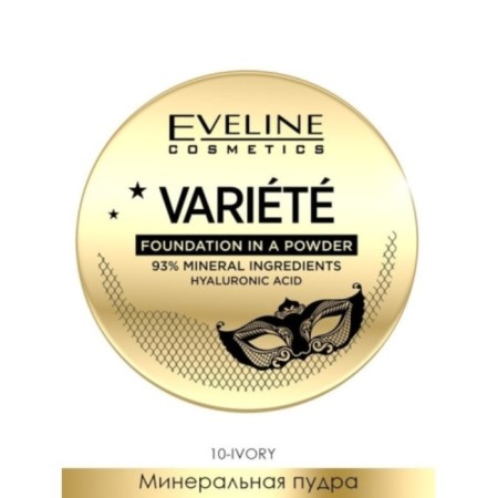 Eveline Variete Face, Mineral Compact, Tone 10 IVORY, 8 g-1