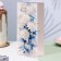 Highlight-Europe "Congratulations!" White chrysanthemums, 21x10 cm