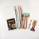 Cross -stitch on the plastic canvas "Great Artist", a set for creativity