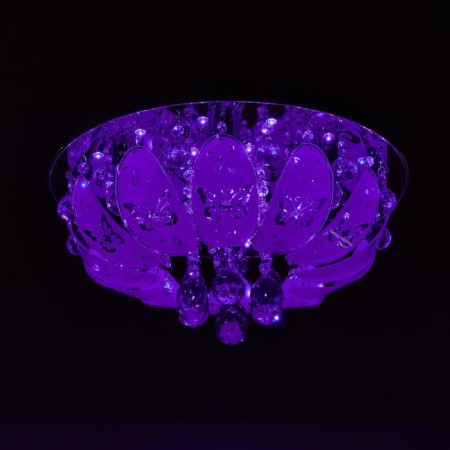 Causteen with PDD "Lacrim" 7x40W E27 chrome 45x45x17cm.-4