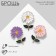Brooch "Flower" chamomile (indivisible packing 12 pcs., Sting on the pcs.), Mix color