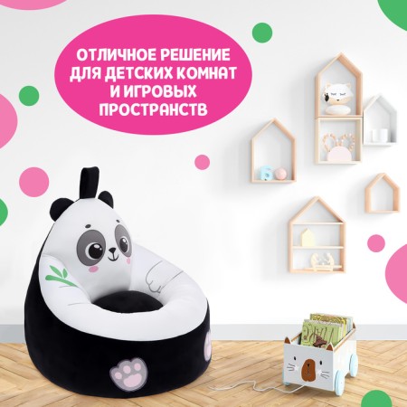 Soft toy "chair: panda"-3