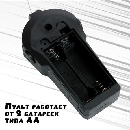 Radio-controlled machine "Sport-Kar" works from batteries, light, scale 1:24, red color-5
