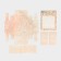 Box for 9 sweets with cells “stylish pink” 14.5 x 14.5 x 3.5 cm, New Year