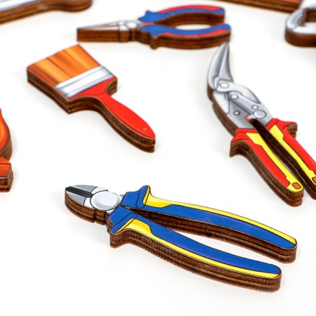 Puzzle "Suitcase with Tools"-2