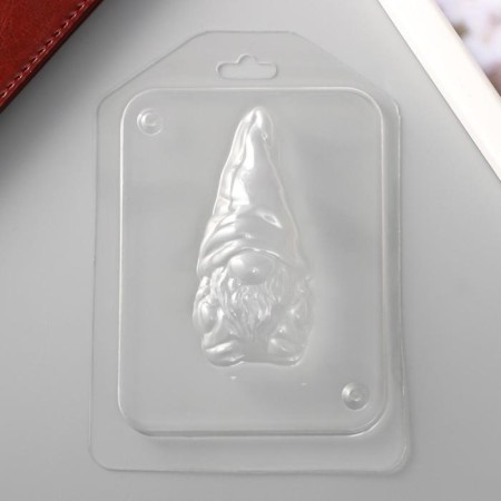 Plastic form "Gnome Boy" 8x3.6 cm