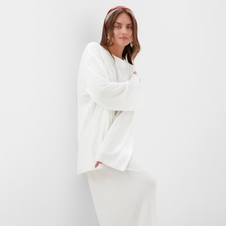 Women's costume (blouse and trousers) Mist Classic Collection, p. 44-46, white-1